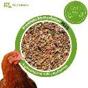 Hühnerfutter 25 kg Premium Körnerfutter PLUS Geflügelfutter für Hühner, Gänse, Enten