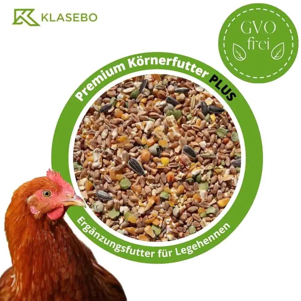 "Hühnerfutter 25 kg Premium Körnerfutter PLUS Geflügelfutter für Hühner, Gänse, Enten image"