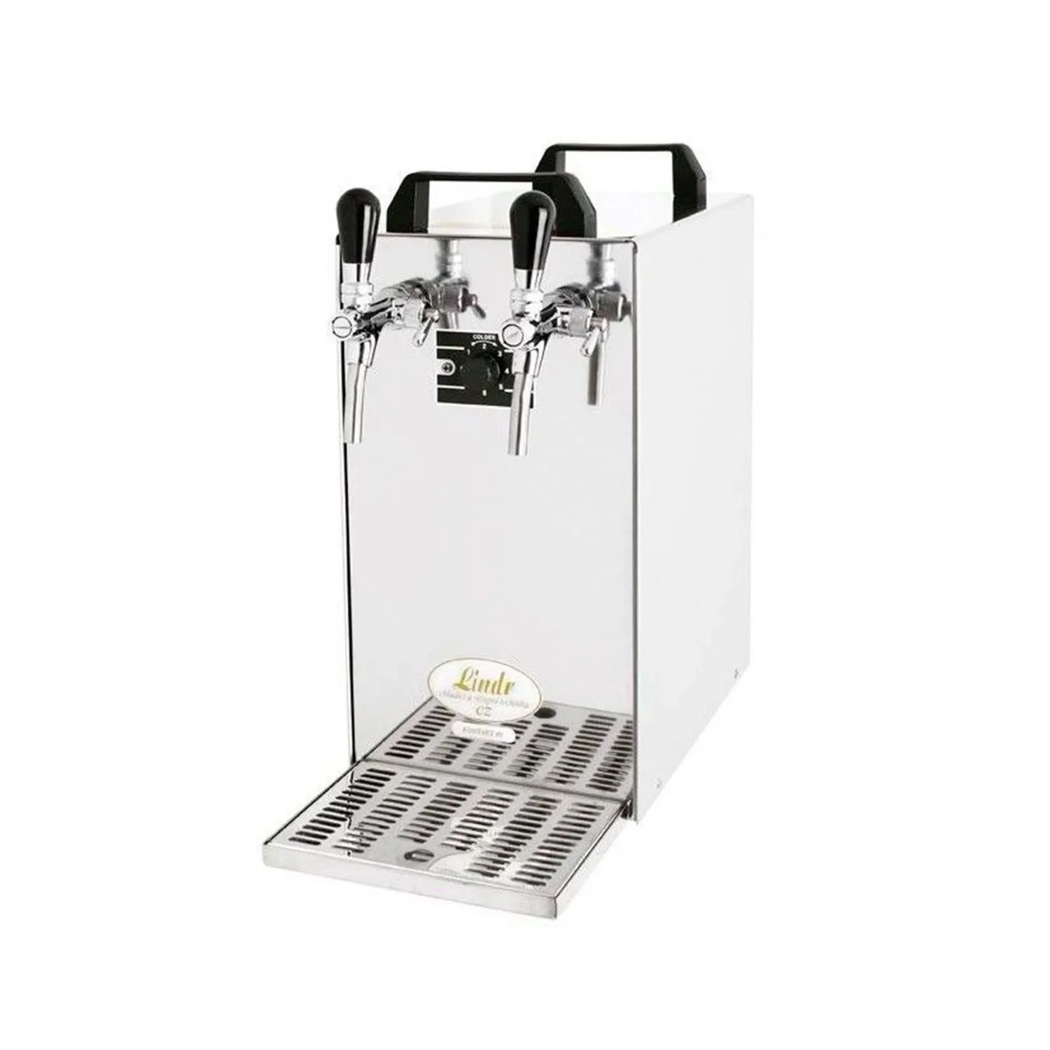 "Zapfanlage - Kontakt 40 Bierzapfanlage 2-leitig Trockenkühler, Durchlaufkühler 50 Liter/h, Green Line image"