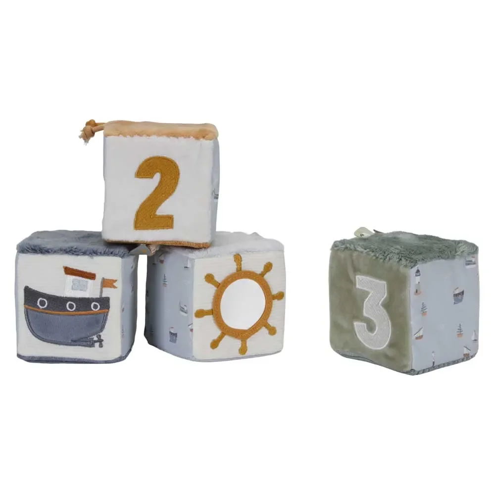Little Dutch Baby Stoffwürfel-Set "Sailors Bay"