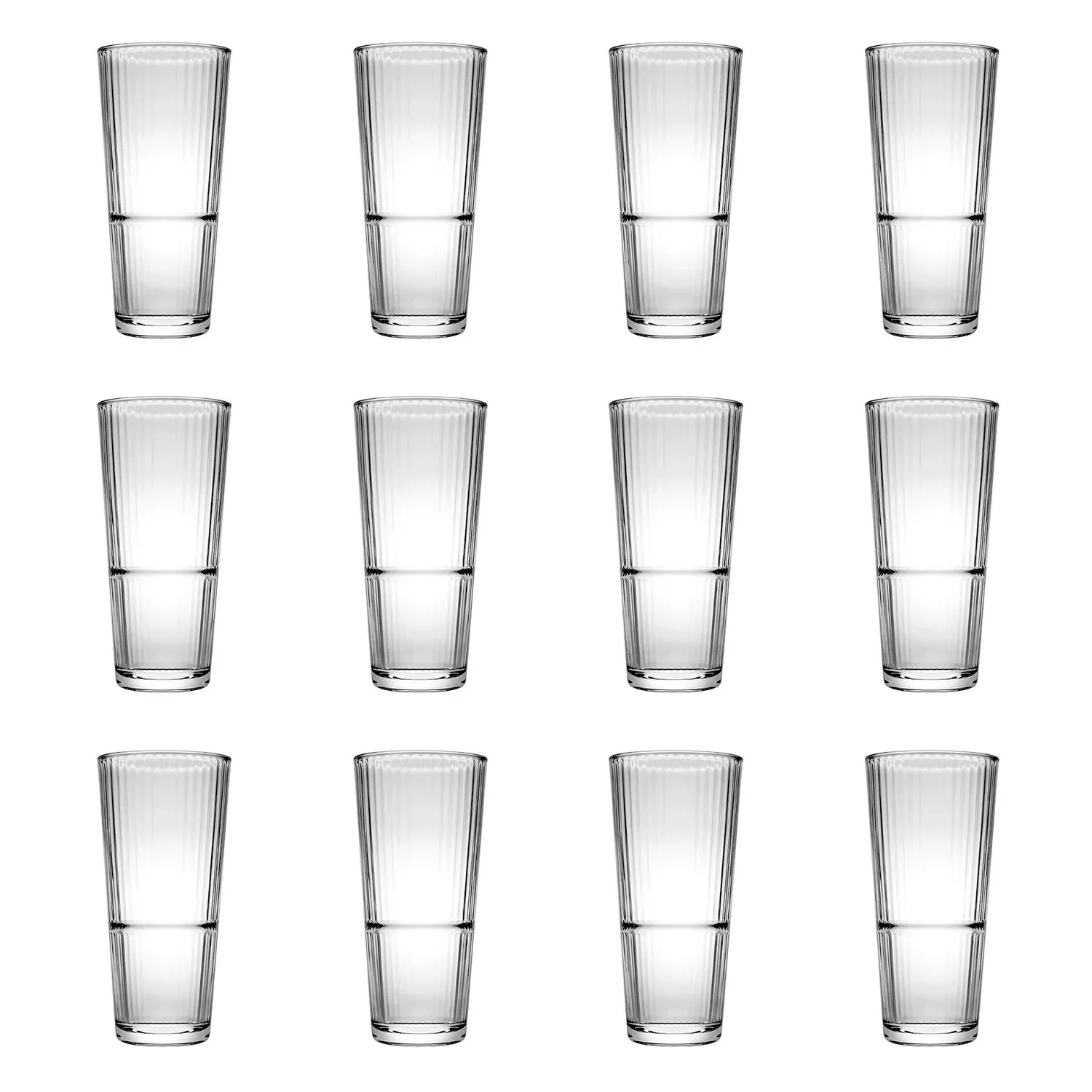 "Longdrinkgläser, Trinkgläser 6er-Set - Grande Sunray, 295 ml image"