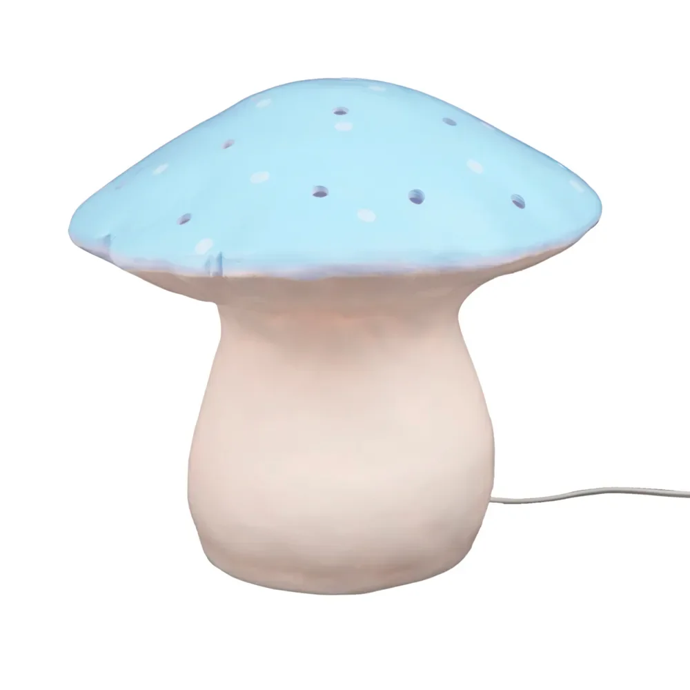 "Egmont Toys Pilzlampe gross hellblau image"