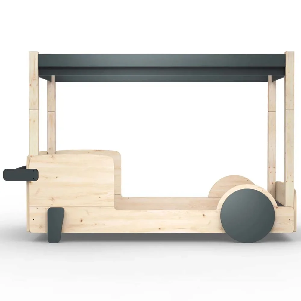 "Mathy by Bols Himmelbett "Discovery", Farbe Elemente: basalt grey image"