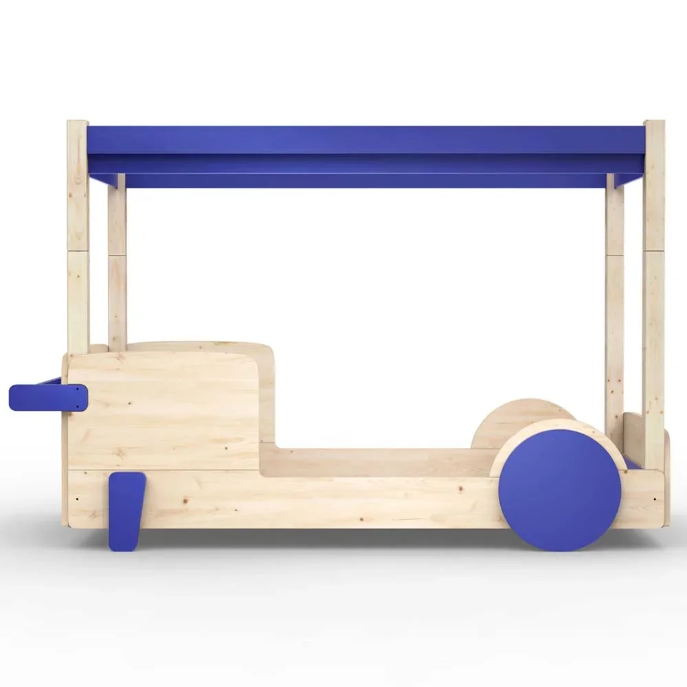 "Mathy by Bols Himmelbett "Discovery", Farbe Elemente: marseille blue image"