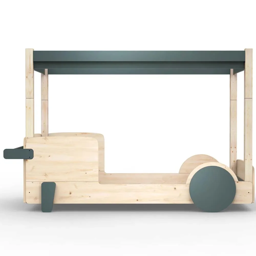 "Mathy by Bols Himmelbett "Discovery", Farbe Elemente: thunderstorm image"