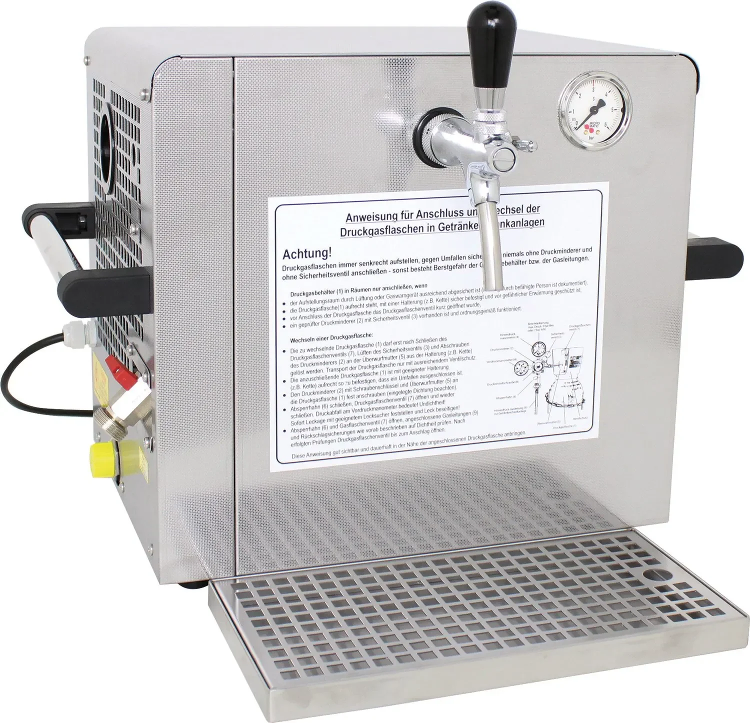 "Zapfanlage, Bierzapfanlage - Trockenkühlgerät, 53 Liter/h, 1-leitig image"