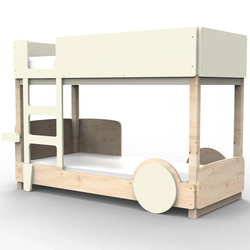 "Mathy by Bols Etagenbett "Discovery", Farbe Elemente: beige ivory image"