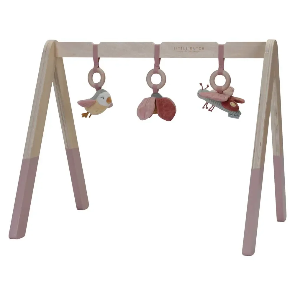"Little Dutch Spieltrapez Holz "Flowers & Butterflies" image"