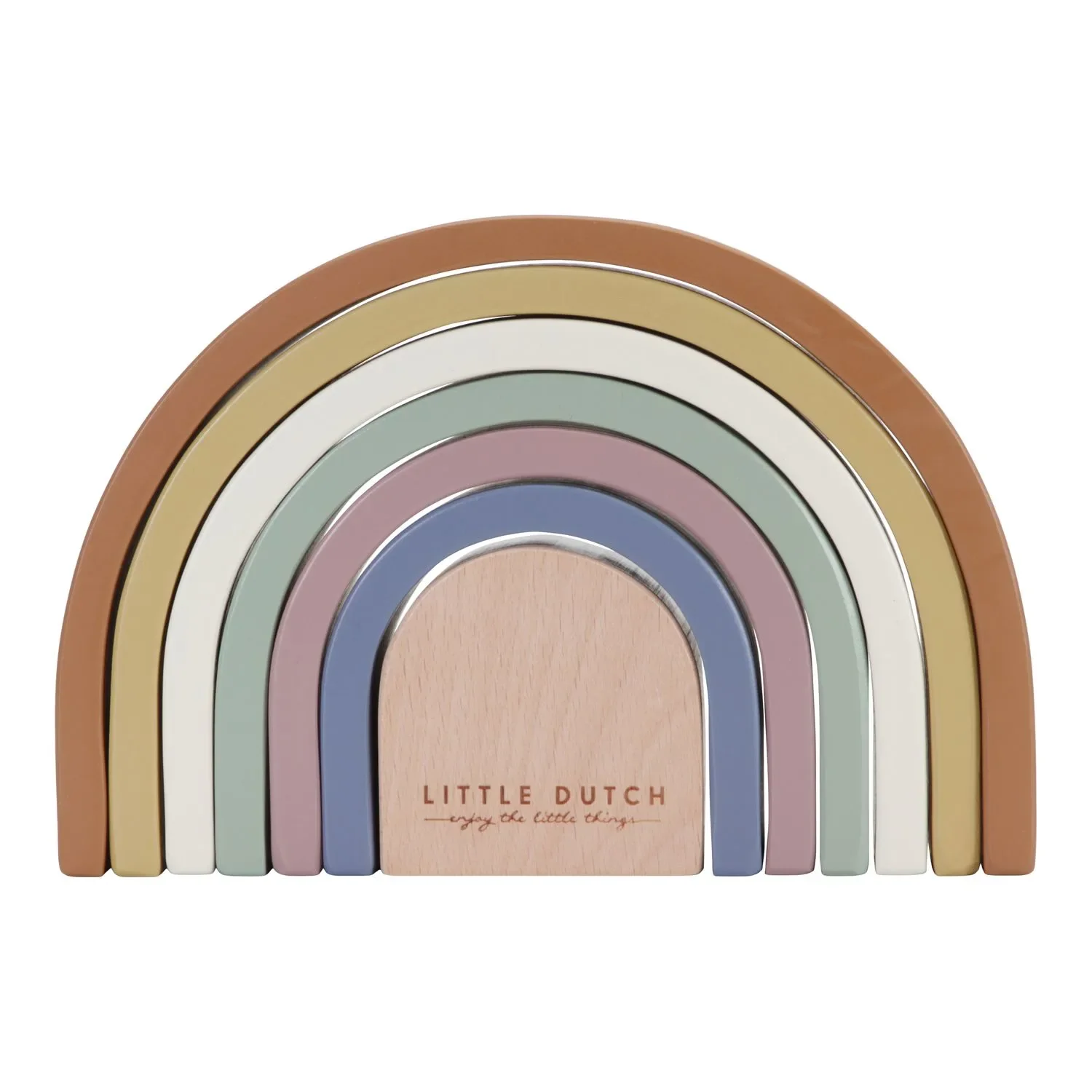 "Little Dutch Kinderspielzeug Stapel Tegenbogen - Vintag image"