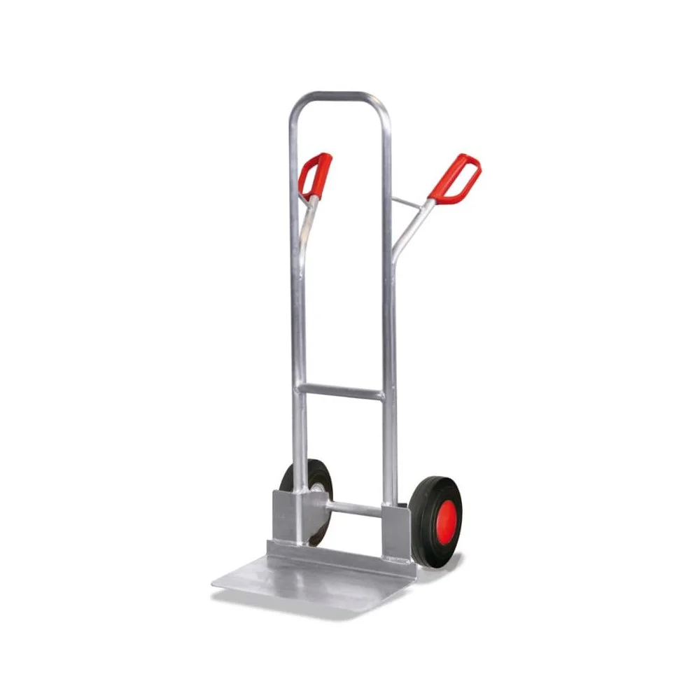 "Sackkarre, Alu-Sackkarre 200 kg, Vollgummi, große Schaufel image"