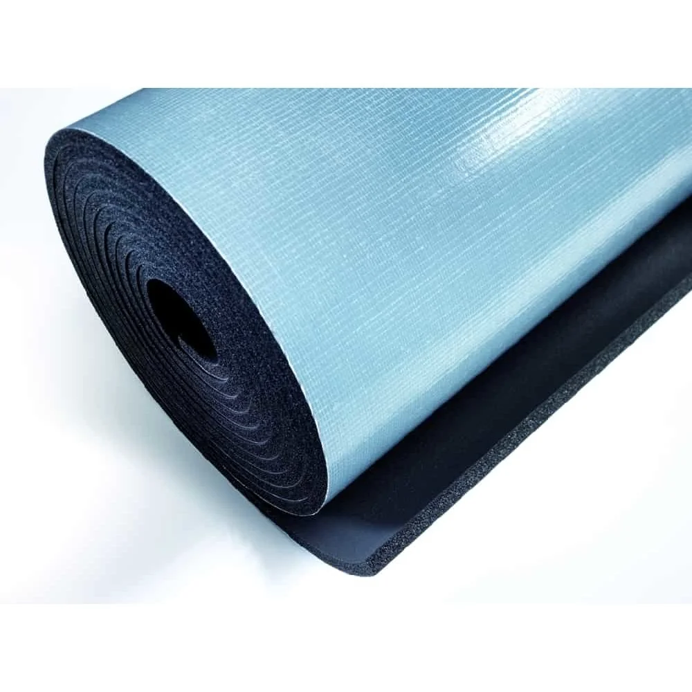 "Kautschukplatten selbstklebend 8m², Dämmmatte, Synthetischer Kautschuk image"