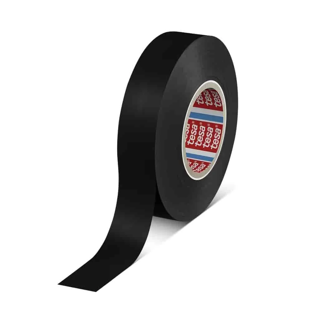 "tesa tesaflex Isolierband 4163 PVC 19 mm x 33 m (schwarz) image"
