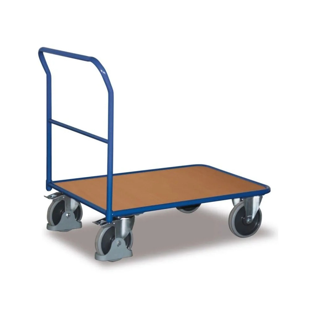 "Transportwagen 400 kg, Schiebebügelwagen, Werkstattwagen, EasySTOP, Typ M image"