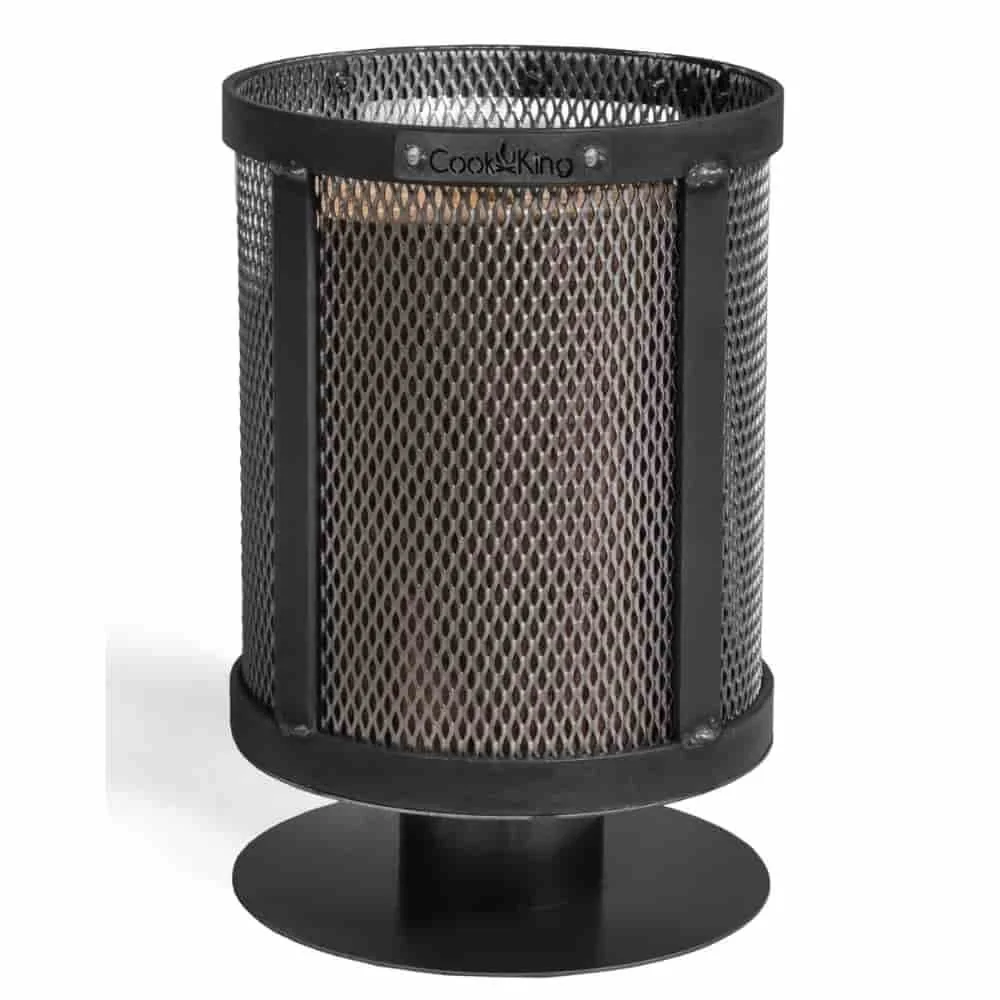 "Feuerkorb, Schwedenfeuer, Feuerstelle Garten, 20cm, 3kg Naturstahl image"