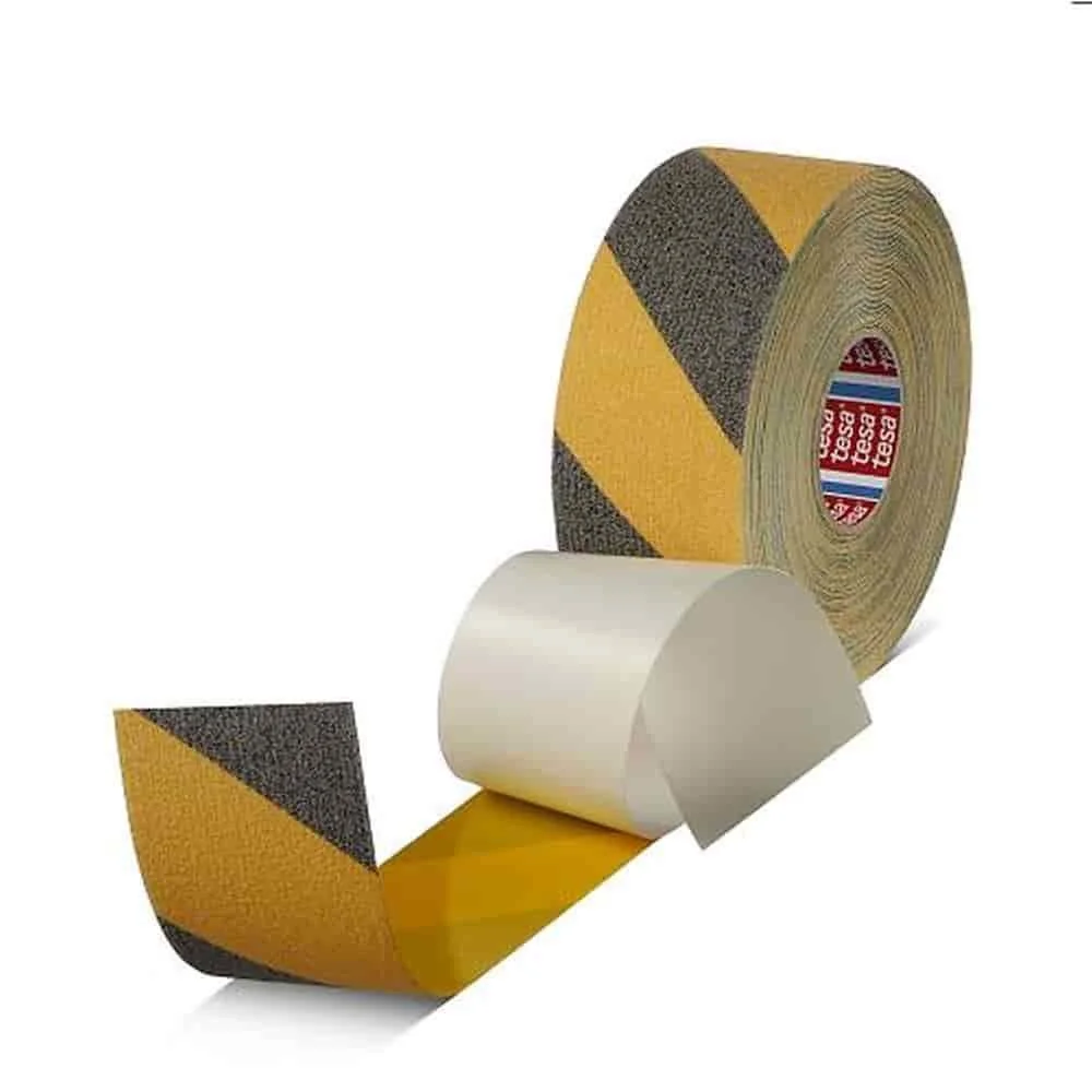 "Anti Rutsch Klebeband, Antirutschband PVC, 50 mm x 15 m, schwarz-gelb image"