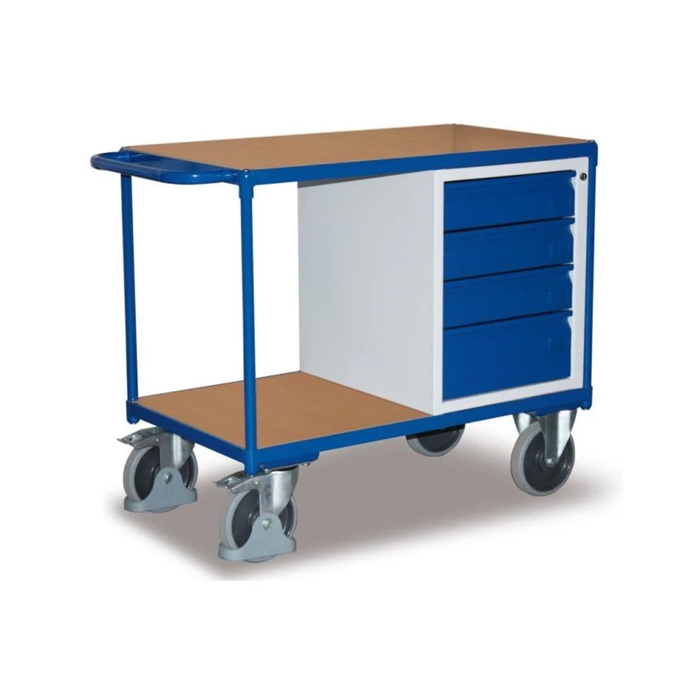 "Werkstattwagen mit Schubladen, Werkzeugwagen, 500kg, 4 Schubladen image"