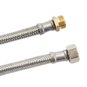 Panzerschlauch DN8, Flexschlauch 3/8 Zoll, Edelstahl, DVGW