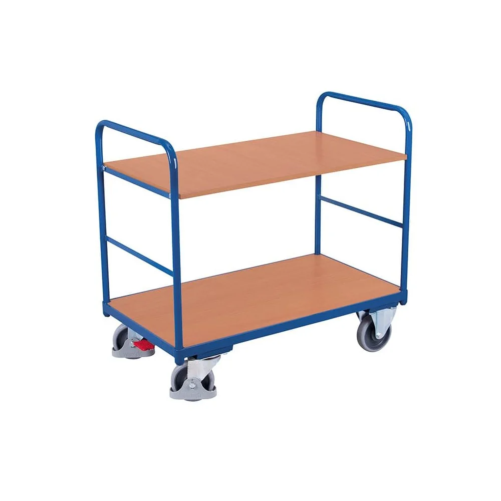 "Etagenwagen mit 2 Böden 250 kg Traglast Typ L + EasySTOP image"