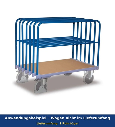 "Rohrbügel, Rohrbügelwagen Zubehör, Stahl, pulverbeschichtet image"