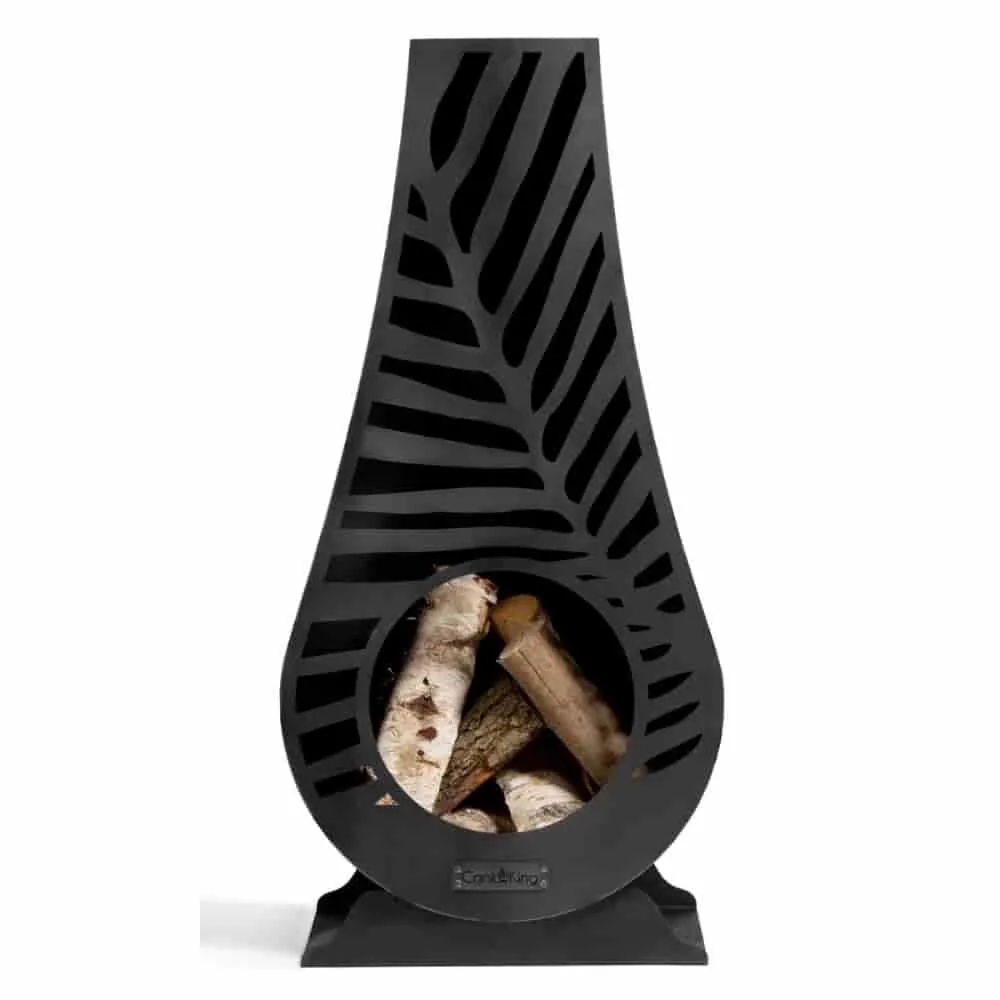 Gartenkamin Stahl, LIMA, Feuerstelle Garten, Aussenkamin