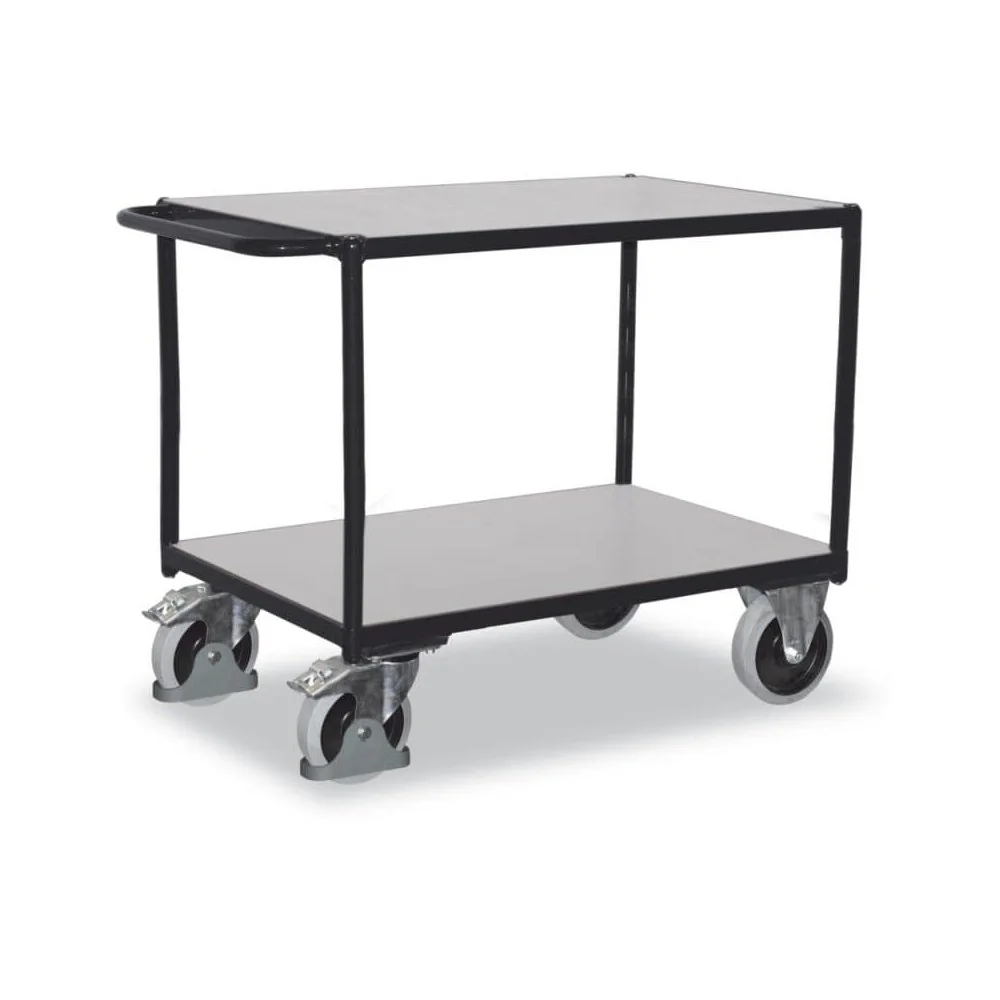 "ESD Tischwagen schwer, 500 kg Traglast, 2 Ladeflächen image"