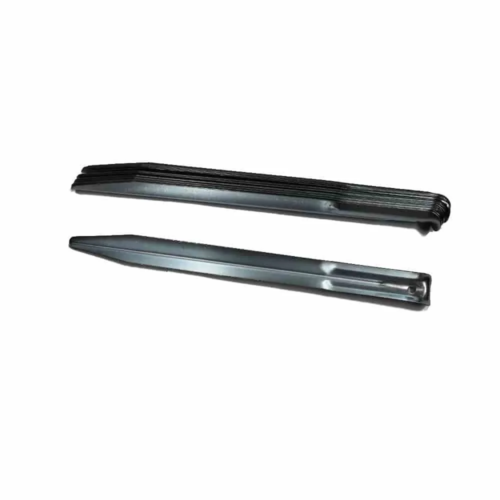 "Heringe Set 10 Stück, verzinkt, 23cm, Camping Zubehör image"
