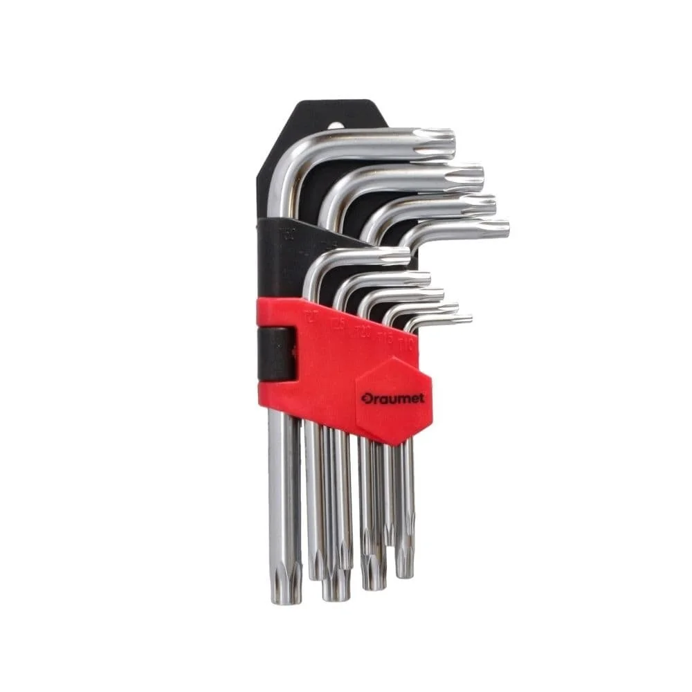 "Innensechskant Winkelschraubendreher Set, T10-T50, Cr-V Stahl image"