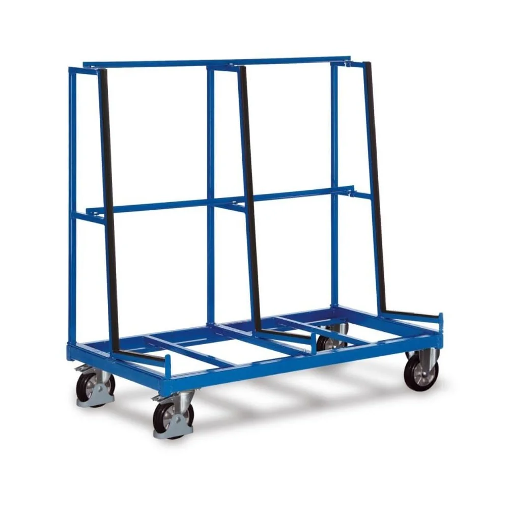 Plattenwagen, einseitige Ausführung, 430 mm Auflagenbreite, 1200 kg Traglast