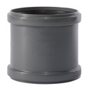 HT Rohr 160, Überschiebmuffe DN 160, Abwasserrohr HT, Muffe
