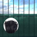 Sichtschutznetz, Windschutznetz, 1,2x10m, Gartenzaun, inkl. Kabelbinder & Befestigung