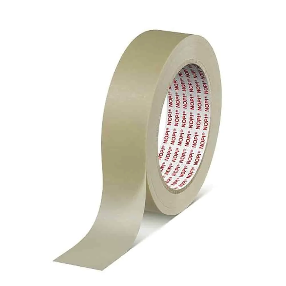 "tesa NOPI Kreppband 4349 50 mm x 50 m (hellbeige) image"