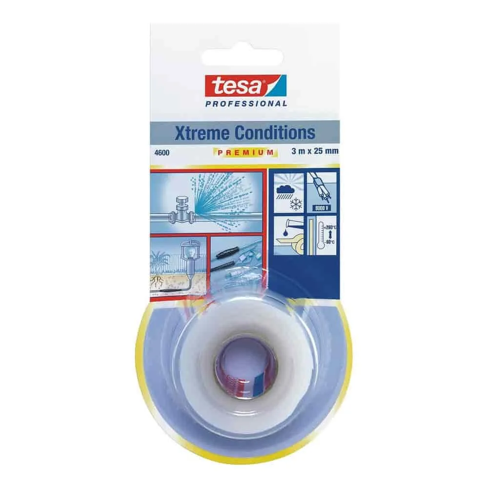 "Selbstverschweißendes Silikonband, wasserdicht, flexibel, 25mm x 3m image"