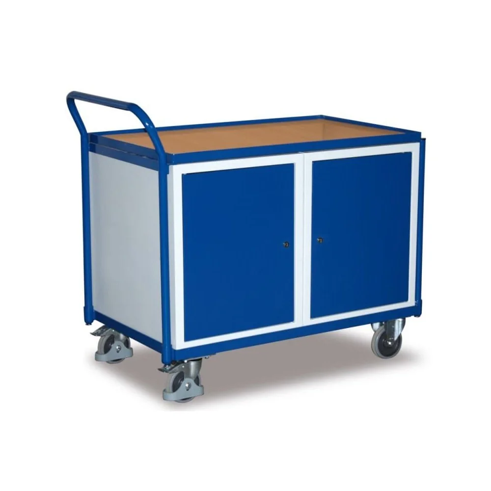 "Werkstattwagen mit 2 Schränken, EasySTOP, 250 kg Traglast, rollbar image"