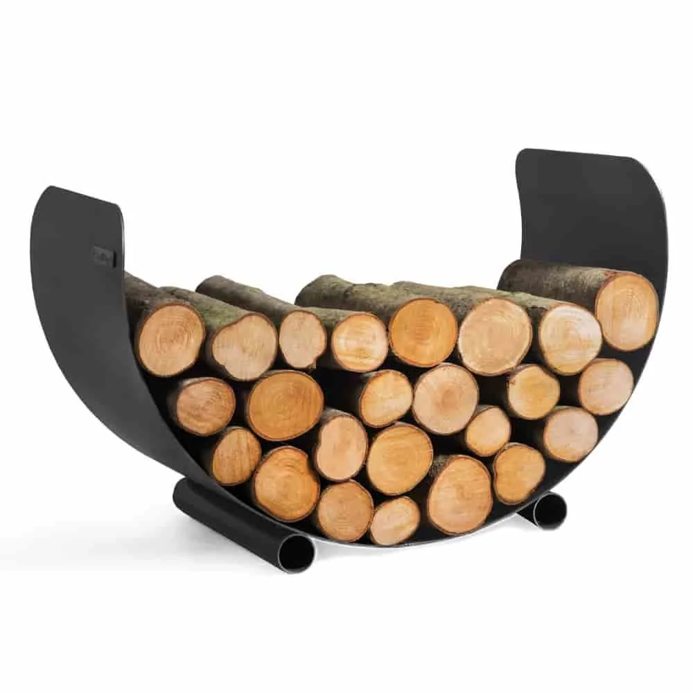 "Kaminholzregal Stahl, Brennholzregal, Holzstapelhilfe, 70x45cm image"