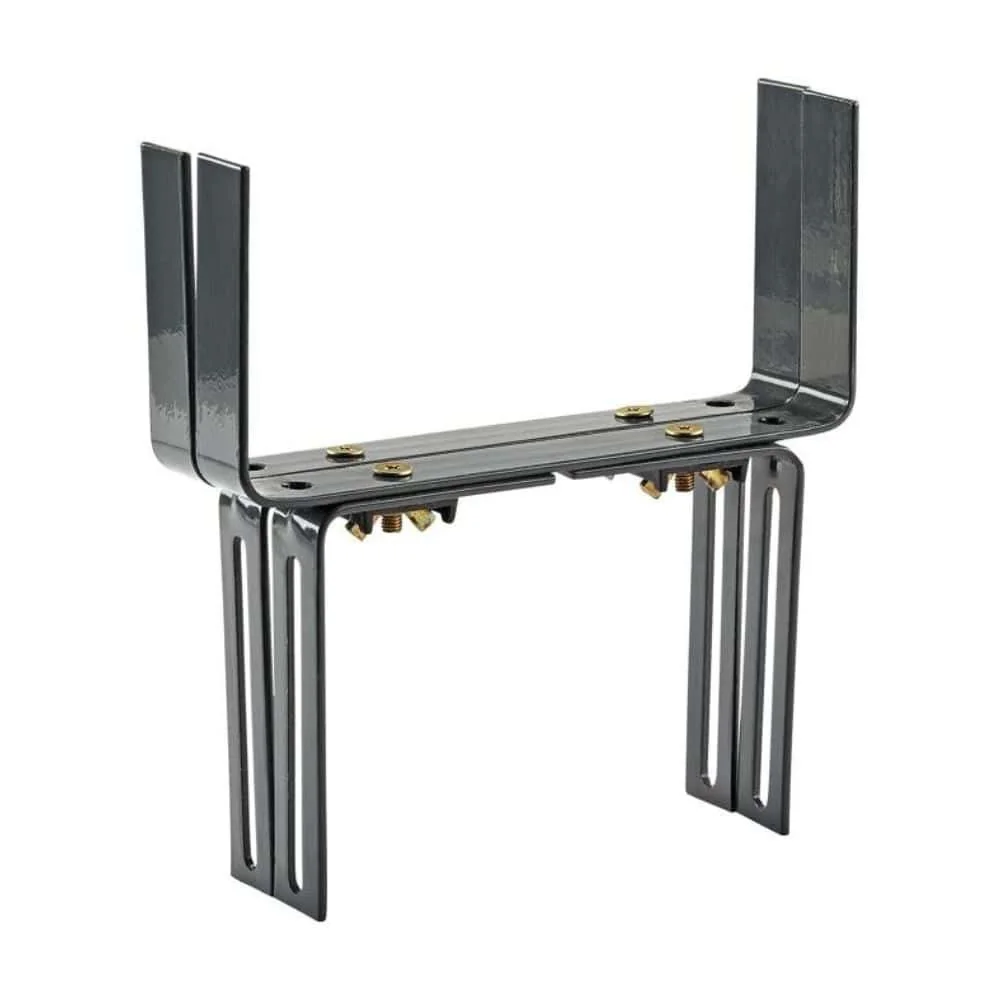 "Blumenkastenhalter 1 Paar, Typ H, zweifach verstellbar, anthrazit image"