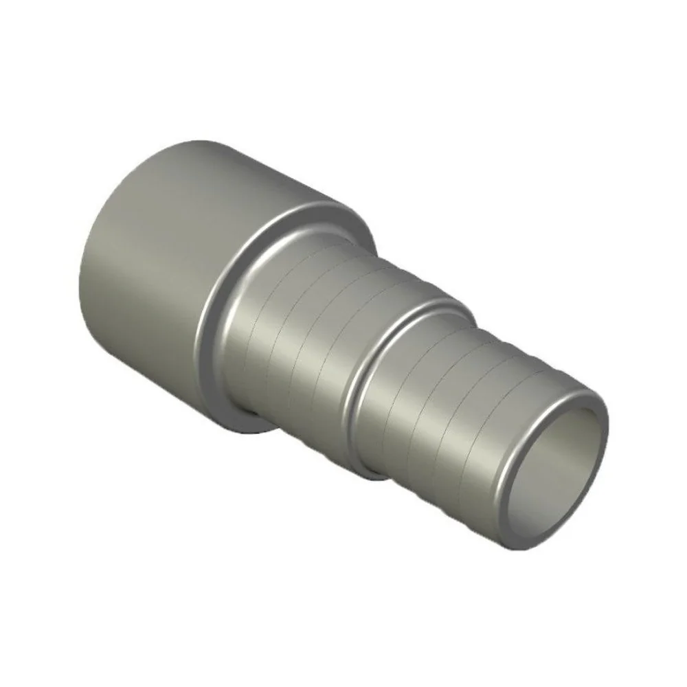 "PVC - U Schlauchtülle für Poolschlauch 50 mm x 38/32 mm image"