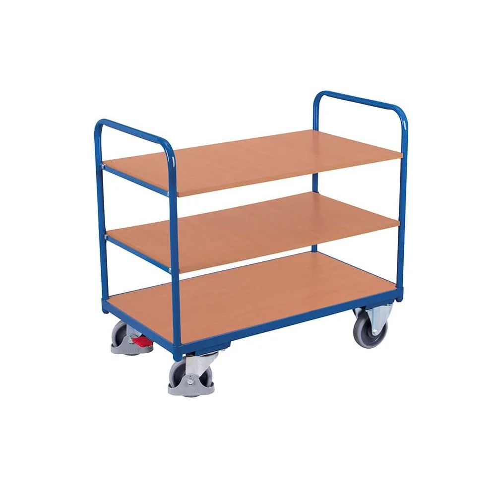 "Etagenwagen mit 3 Böden 250 kg Typ S + EasySTOP image"