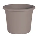 Blumentopf CYLINDRO ca. Ø 12 cm, 0,6 Liter - taupe