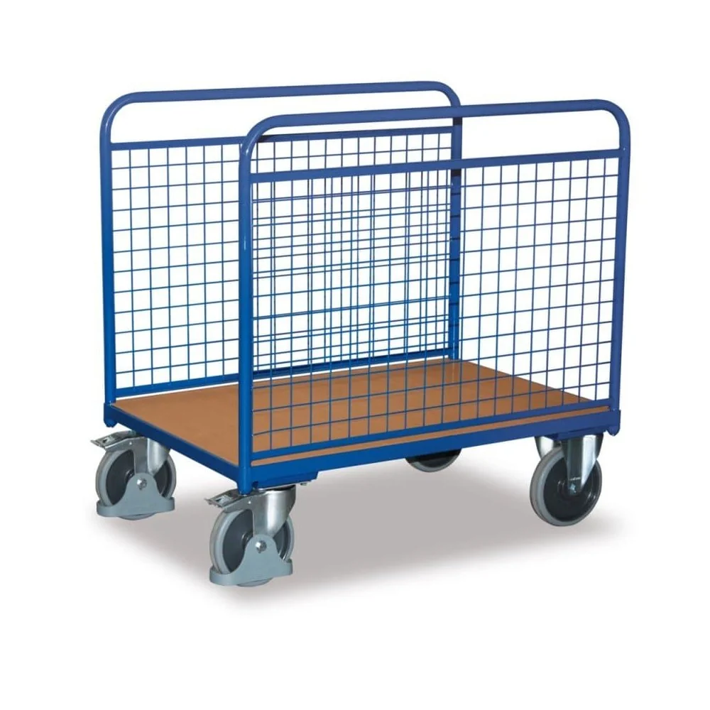 "Drahtgitterwagen, Seitenbügelwagen Typ L, mit EasySTOP, Traglast 500kg image"