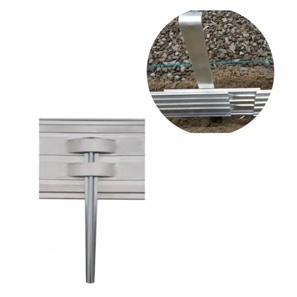 "Erdanker Set für Green Universe Rasenkante 14cm Höhe | Bodenanker | Erdnägel image"