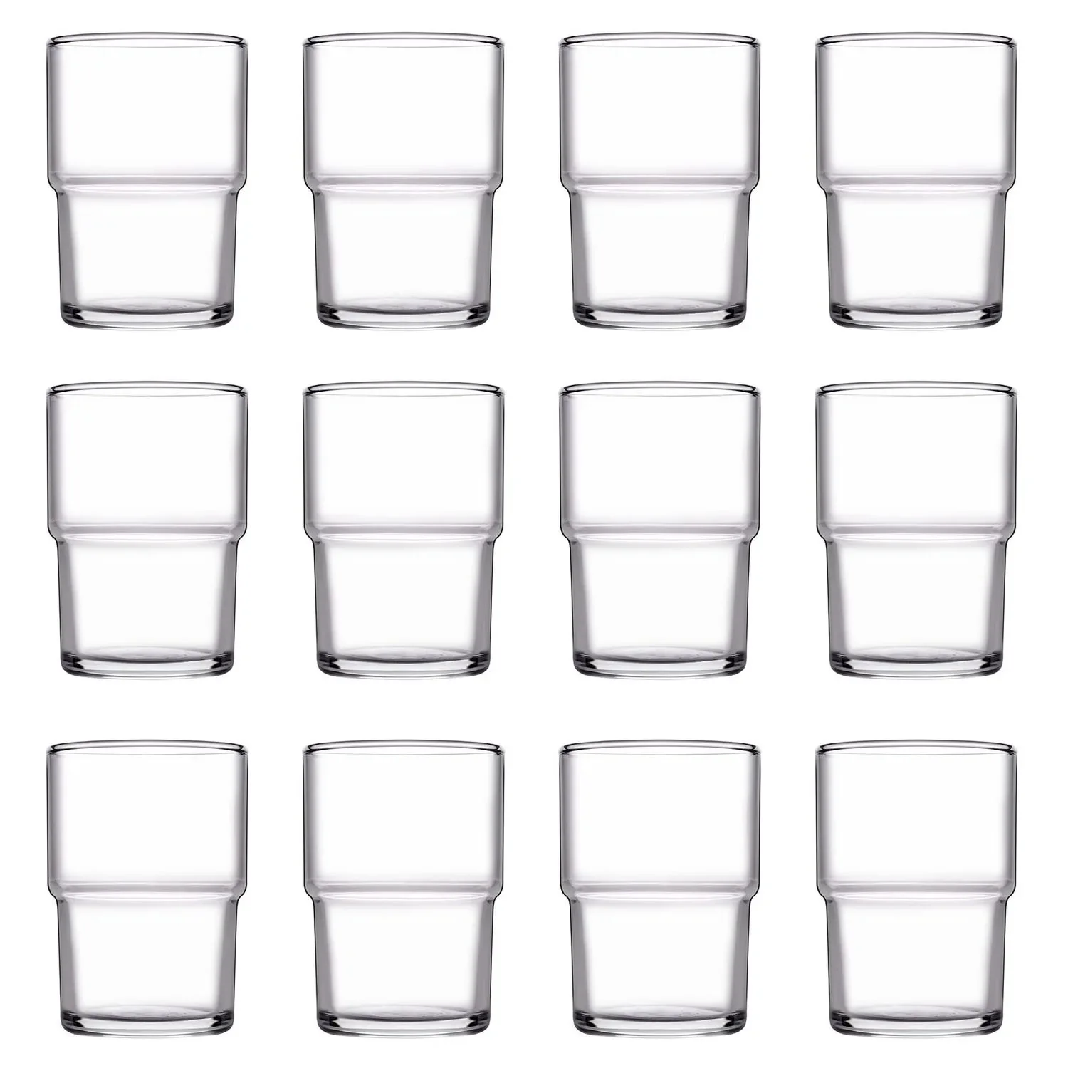 "Wassergläser, Trinkgläser 12er Set - Hill, 200ml image"