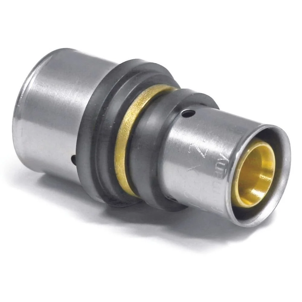 "Pressfitting Kupplung, reduziert, 20mm - 16mm, Verbundrohr image"