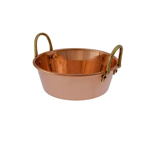 "Topf, Marmeladentopf - Kupfer und Messing, Durchmesser: 30 cm image"