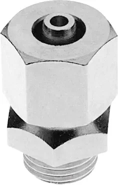 "Quetschverschraubung, Compression fitting - für CO2-Schlauch 4 mm NW image"