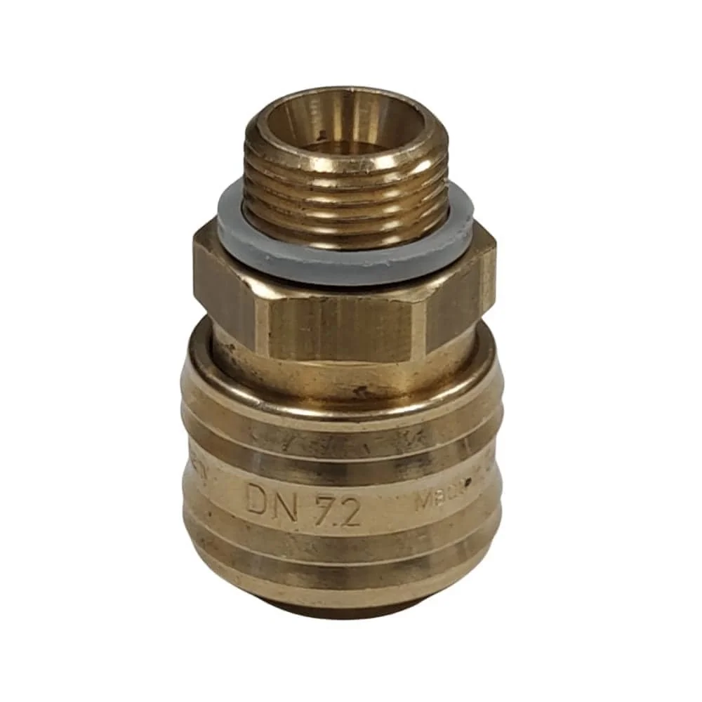"Druckluftkupplung, 3/8" Kupplungsdose Aussengewinde, Schnellkupplung image"