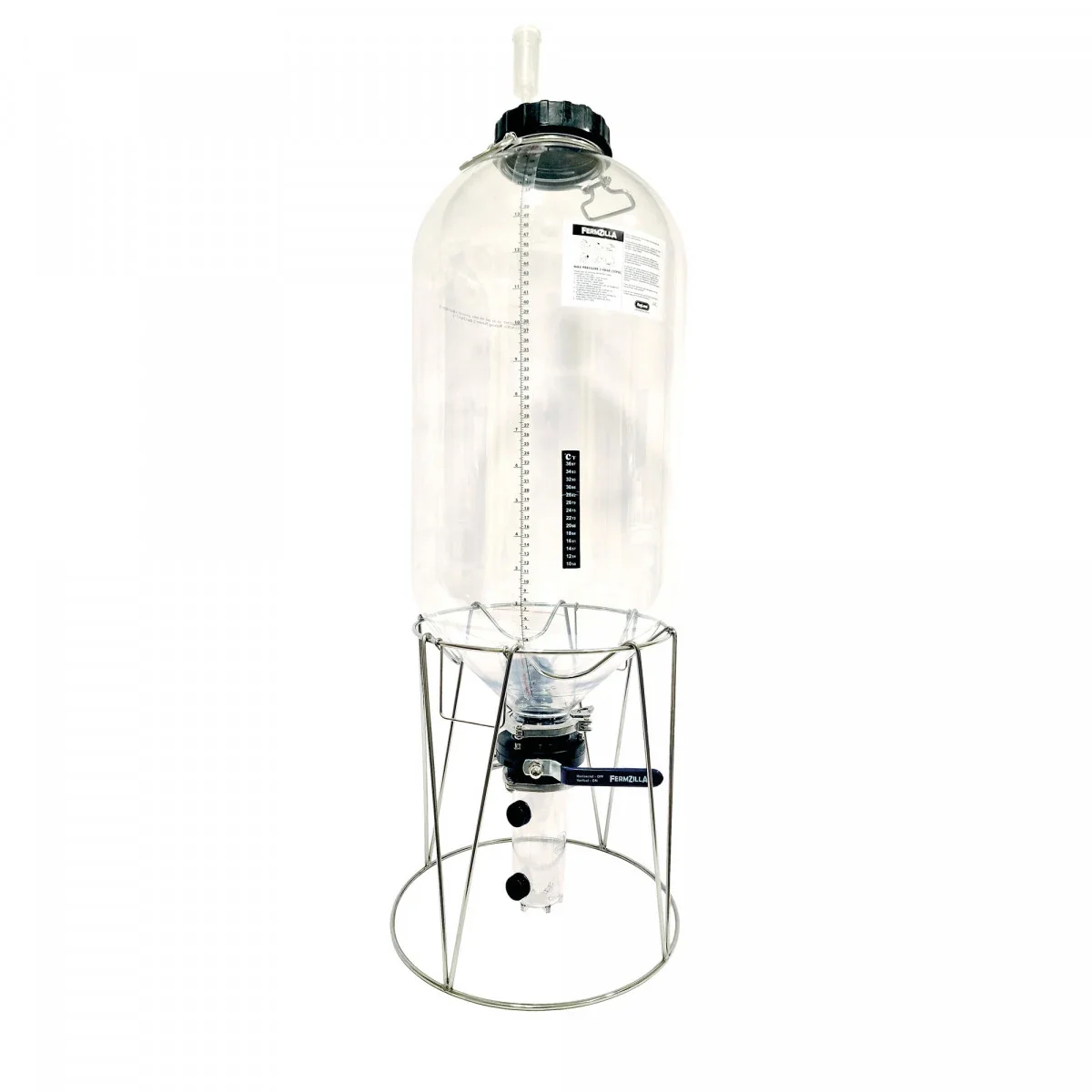 "Gärflasche, Weinballon - FermZilla, 55L Tri-Conical Gen3 image"