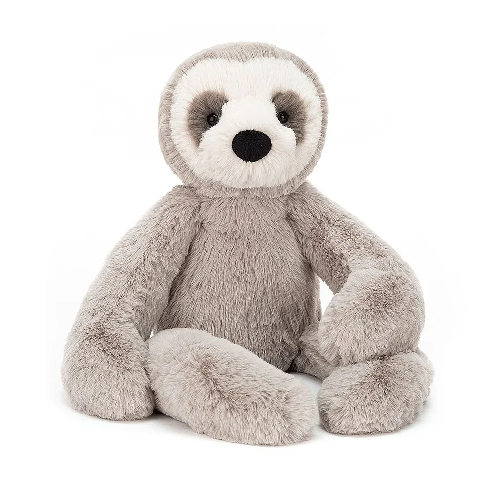 "Jellycat Kuscheltier, Plüschtier, Stofftier - Bailey Sloth, Größe: Mittel - H41 X B8 CM image"