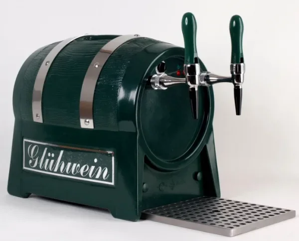 "Glühweinzapfanlage, Getränke durchlauferhitzer - mit selbstansaugender Pumpe, Fassform, 2-leitig 6 kW image"