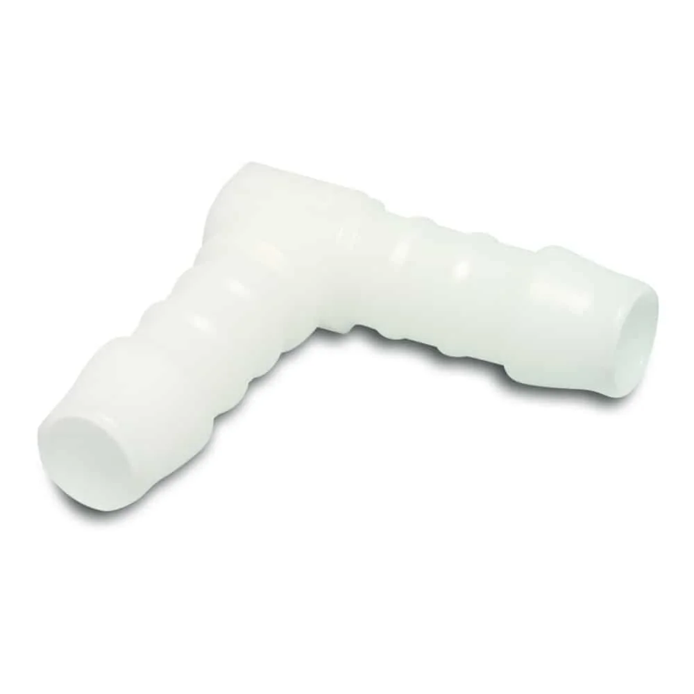 "Schlauchverbinder 8mm, Kunststoff Winkelverbinder, 90 Grad, Schlauchkupplung Winkel image"
