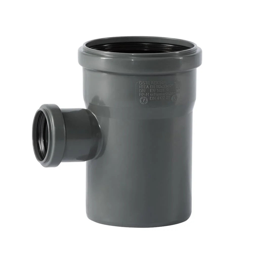"HT Abzweig 110/50 87 Grad, Abwasserrohr Abzweig image"
